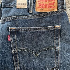 Men’s Levi jeans /550 relaxed / size 40 /32